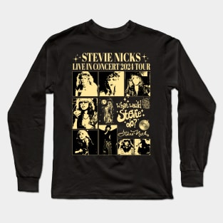 Stevie Nicks Live in Concert 2024 Tour Long Sleeve T-Shirt